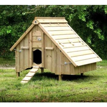 Aldeburgh Chicken Coop, Hen House For Up to 10 Hens - Timbers/Pine/Marine Grade Ply - FULLY ASSEMBLED