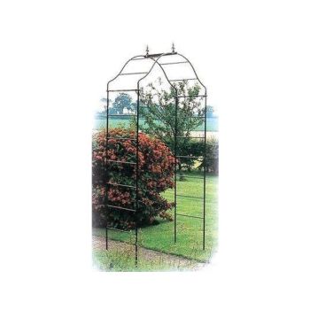 Arcadia Arch Softstanding Bare Metal/Ready to Rust - Steel - L48.3 x W91.4 x H213.4 cm