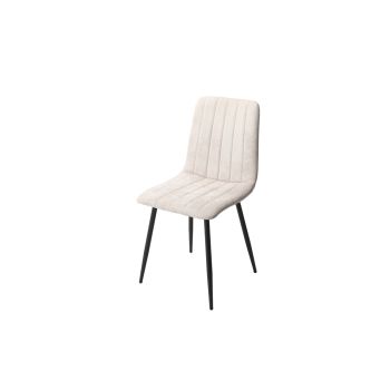 Straight Stitch Natural Dining Chair - L54 x W44 x H88 cm - Flat Packed
