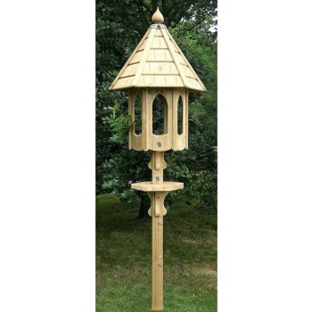 Boxford Natural Bird Table - Pressure Treated Pine - H245 cm