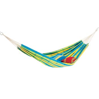 Barbados Lemon Cotton Traditional Garden Hammock - Large