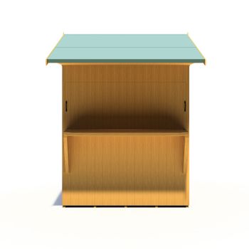 Shire 6 x 4 Single Door Garden Bar and Store