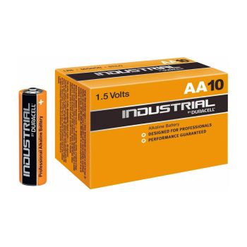 Duracell Industrial 1.5V AA Batteries - 10 Pack