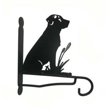 Labrador Feature Bracket - Steel - W30.5 x H33 cm - Black