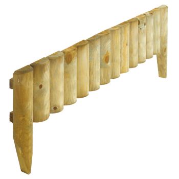 9" Border Fence 1.0m (Pack of 4) - L102 x W3.8 x H22.5 cm