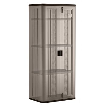 Haven Tall Storage Cabinet - Resin - L51 x W76 x H183 cm