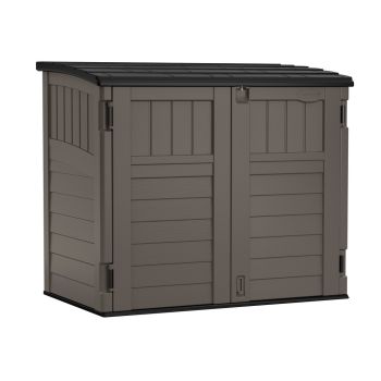 Stow-Away Store - Resin - L83 x W135 x H116 cm - Stone Grey