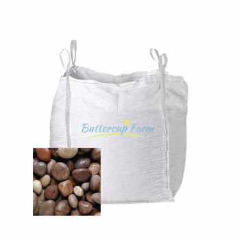 Scottish Decorative Cobbles Stone - Premium Aggregate Bulk Bag - 850 Kilos