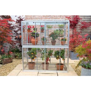 Exbury 5 Feet Classic Growhouse - Aluminium - L151 x W79 x H181 cm - Without Coating
