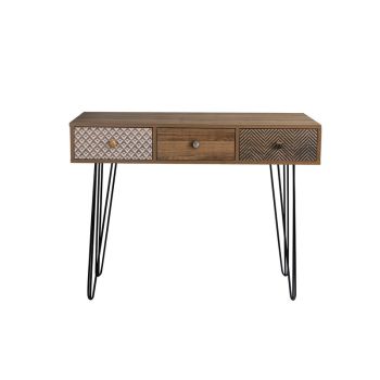 Casablanca Desk - Wood - L50 x W100 x H75 cm - Brown
