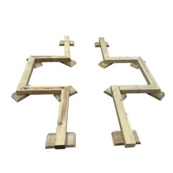 Challenge Balance Beam (Set of 2) - L240 x W80 x H12 cm