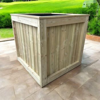 Kent Garden Planter - Pressure Treated Wood - L90 x W60 x H60 cm