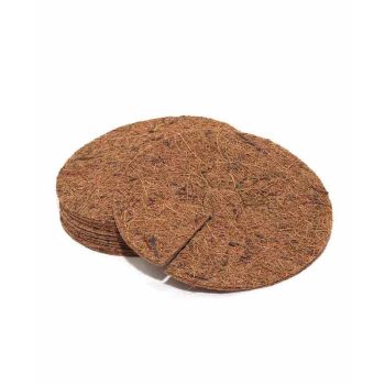 Mulch Mats - Pack of 20 - Fibre/Latex - L25 x W25 cm