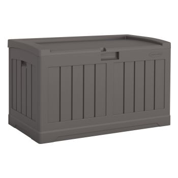 189L Carolina Storage Box - Resin - L51 x W93 x H55 cm - Stone Grey