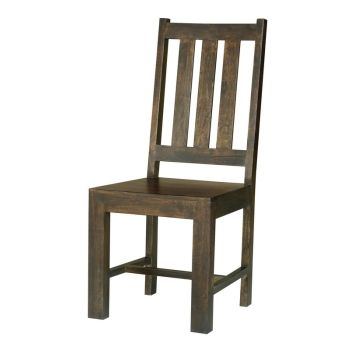Dakota Chair (Set of 2) - Mango Wood - Dark Finish