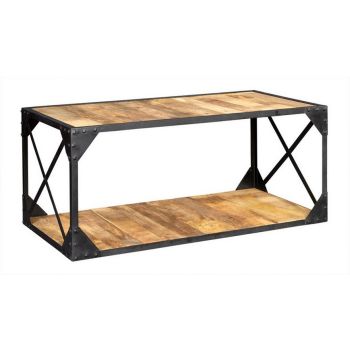 Ascot Coffee Table - Wood - L55 x W100 x H45 cm