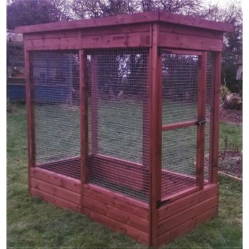 Buttercup Display Aviary 6' x 6' x 6' Outdoor Bird Aviary or Pet Cage
