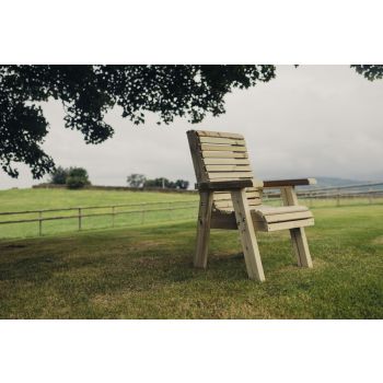 Single Chair - Wood - L69 x W69 x H105 cm