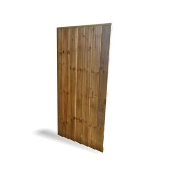Featheredge Garden Gate - Timber - L3 x W90 x H180 cm - Fully Assembled