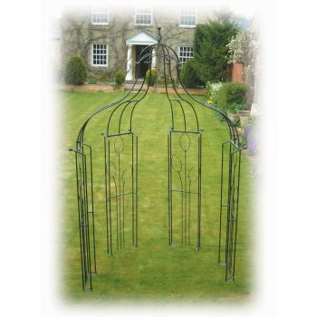 Flower Bower Bare Metal/Ready to Rust - Steel - L89 x W178 x H305 cm