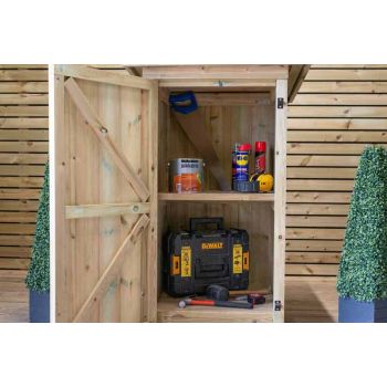 Gisburn Garden Store Small - Timber - L96 x W89 x H123 cm
