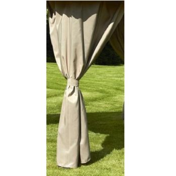 Replacement Curtains Set for Venice L300 x W300 cm - Mocha