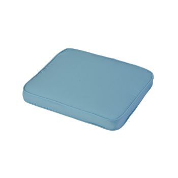 Placid Standard Carver Outdoor Garden Furniture Cushion - L45 x W40 x H4 cm - Blue