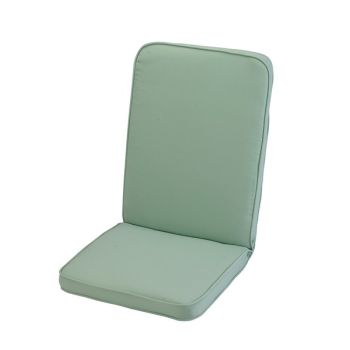 Misty Jade Low Recliner Outdoor Garden Furniture Cushion - L96 x W42 x H4 cm