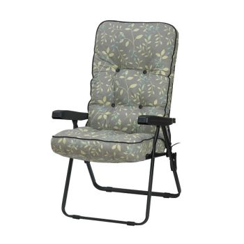 Deluxe Recliner Country - L58 x W58 x H99 cm - Teal