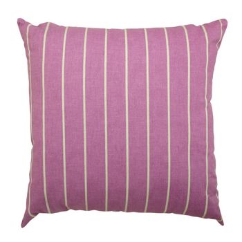 Scatter cushion 18x18 Stripe Outdoor Garden Furniture Cushion (Pack of 4) - L46 x W46 cm - Purple