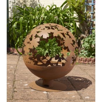 Full Ball Autumn Blaize Full Fire Bowl - L58 x W58 x H65 cm
