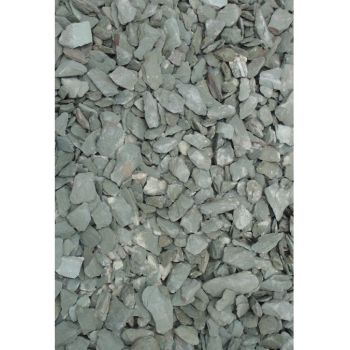 40mm Green Slate Aggregate Bulk Bag - 850 kg - L100 x W100 x H80 cm