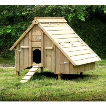 Aldeburgh Chicken Coop, Hen House For Up to 6 Hens - Timbers/Pine/Marine Grade Ply - FULLY ASSEMBLED