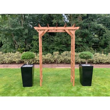 Grand Devonshire Wooden Arch - W152 x D64 x H220 - Fully Assembled