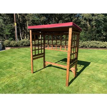 Regular Universal Shelter - Redwood - L92 x W172 x H194 - Burgundy