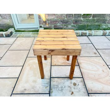 Burghley Table - L60 x W60 x H66 - Redwood