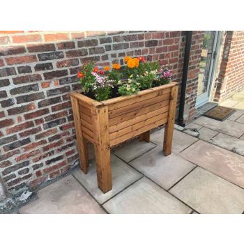 Multi Pack of 3 - Somerford Deep Root Large Planter - Wood - L48 x W104 x H90 cm