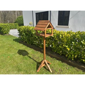 Premium Extra Large Bird House - L50 x W50 x H145 cm - Minimal Assembly Required