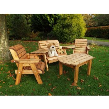 Little Fellas Multi Set, Wooden Garden Furniture for Children - W250 x D150 x H77 - Fully Assembled