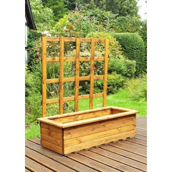 Multi Pack of 3 - Extra Large Kensington Planter - Wood - L49.5 x W109 x H120 cm