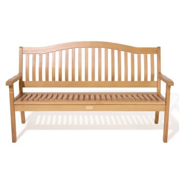 1.5m Hemsway Bench - Timber - L71 x W161 x H94 cm