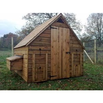 Barham Chicken Coop up to 30 Hens - L245 x W180 x H180 cm
