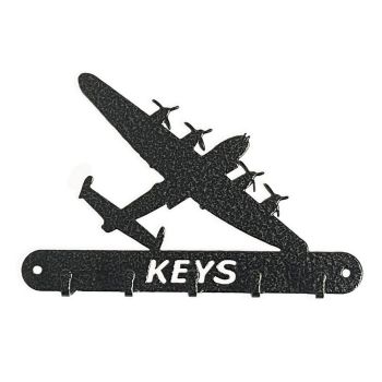 Lancaster Key Holder - Steel - W15 x H9 cm - Black