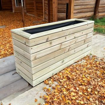 London Garden Planter - Pressure Treated Wood - L70 x W70 x H70 cm