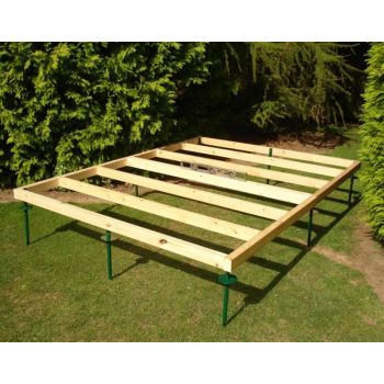 Adjustable Shed Base Approx 10 x 7 Feet