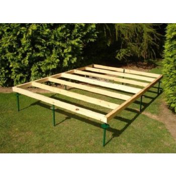 Adjustable Shed Base Approx 8 x 6 Feet