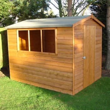 8 x 6 Feet Lewis Handmade Garden Shed