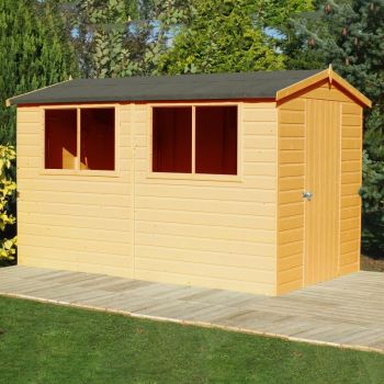 10 x 6 Feet Lewis Handmade Garden Shed