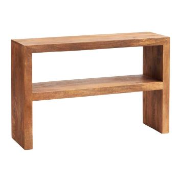 Toko Light Mango Console Table - Solid Mango Wood - L35 x W118 x H78 cm