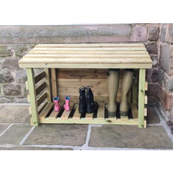 Boot Storage - Timber - L50 x W100 x H68 cm - Minimal Assembly Required